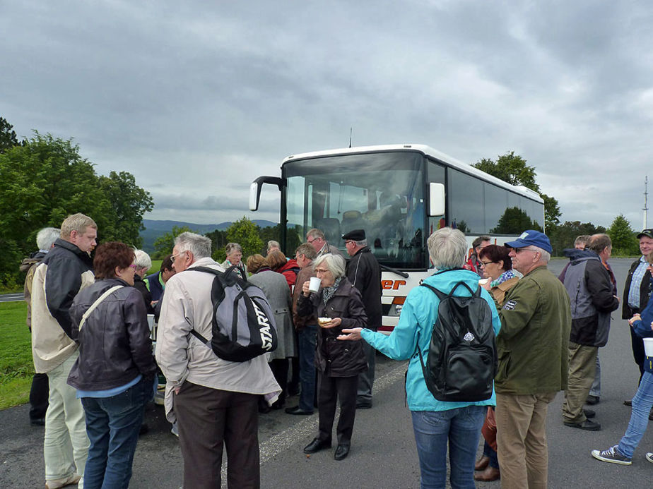 Sankt Crescentius on Tour in der Rhön (Foto: Karl-Franz Thiede)